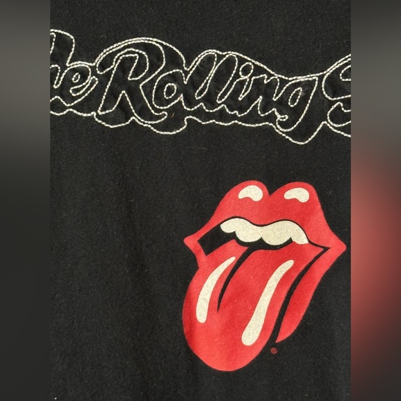 Vintage 2005 The Rolling Stones embroidered tee Tongue Band Anthill Rockware - Picture 5 of 10